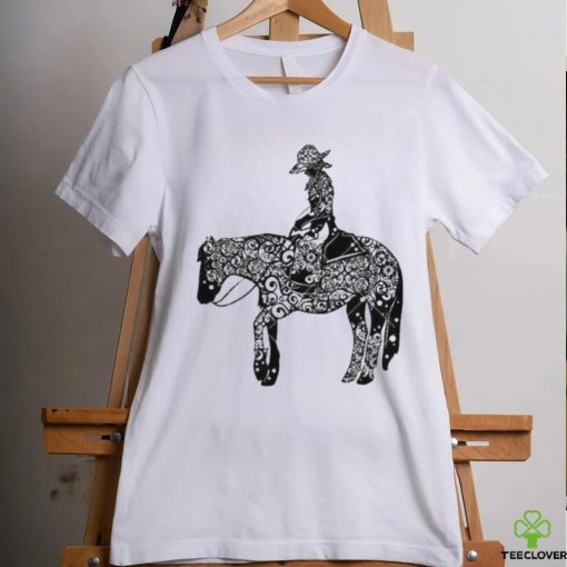 Cowgirl On Horse Mandala Horse Mandala Girl hoodie, sweater, longsleeve, shirt v-neck, t-shirt