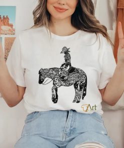 Cowgirl On Horse Mandala Horse Mandala Girl hoodie, sweater, longsleeve, shirt v-neck, t-shirt