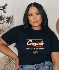 Cowgirls The Best In Oklahoma Shirt