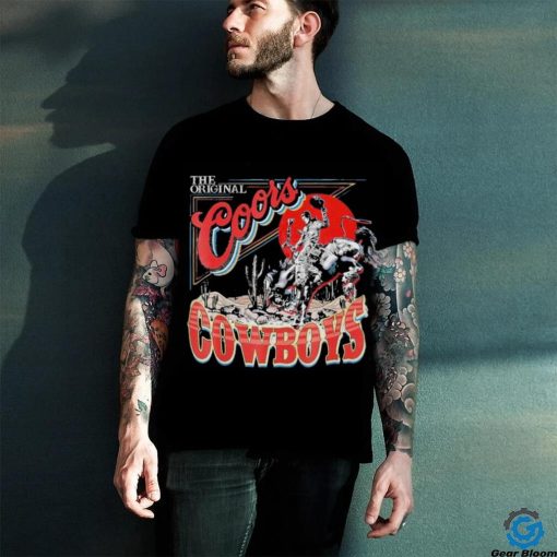 Cowhide Riding Coors Cowboys Western Country Shirt