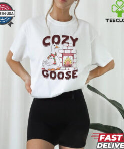 Cozy goose Christmas shirt
