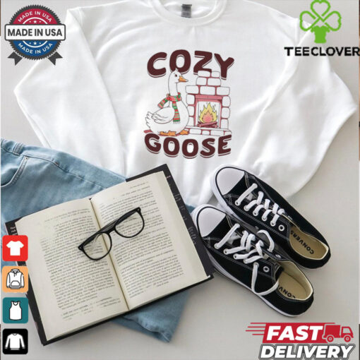 Cozy goose Christmas shirt