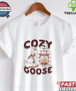 Cozy goose Christmas shirt