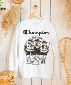 Champion Bergeron Marchand And Pastrnak Boston Hockey Signatures Shirt