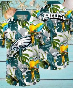 Trending NFL Philadelphia Eagles Flower Summer Hawaiian Shirt