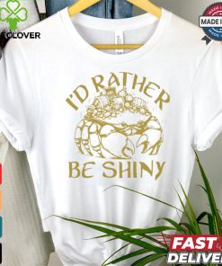 Crab I’d rather be shiny shirt