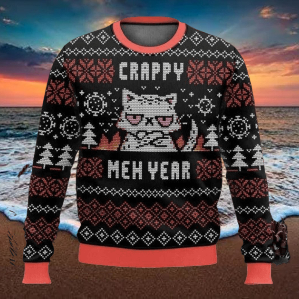 Crappy Meh Year Ugly Christmas Sweater Crappy Meh Year Ugly Christmas Sweater