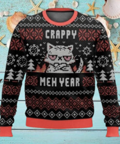 Crappy Meh Year Ugly Christmas Sweater