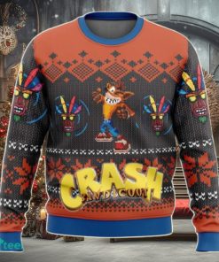 Crash Bandicoot Ugly Christmas Sweater 3D Gift For Men And Women