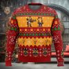 Crash and Doc Neo Crash Bandicoot 3D Ugly Christmas Sweater Christmas Gift Ideas Party Gift