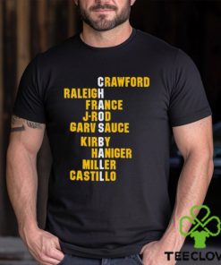 Crawford Raleigh France J Rod Garv Sauce Kirby Haniger Miller Castillo Chaos Ball Names shirt