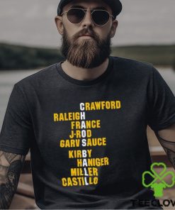 Crawford Raleigh France J Rod Garv Sauce Kirby Haniger Miller Castillo Chaos Ball Names shirt