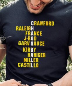Crawford Raleigh France J Rod Garv Sauce Kirby Haniger Miller Castillo Chaos Ball names 2024 Shirt