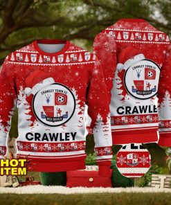Crawley Town EFL English Football League Champions Ugly Christmas Sweater Christmas Gift