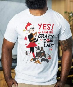 Crazy Dog Lady Christmas Shirt