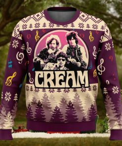 Cream Band Ugly Christmas Sweater
