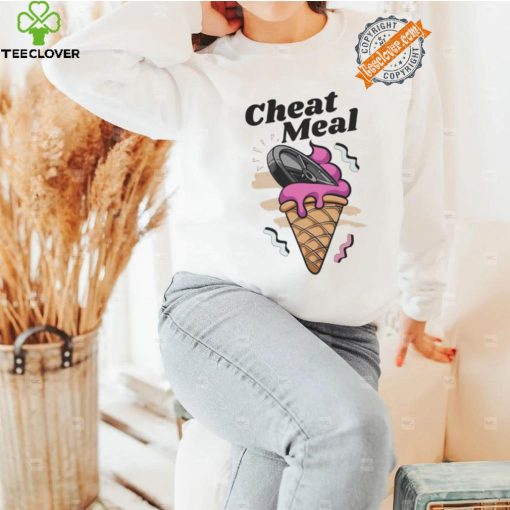 Cream cheat meal gym shirt