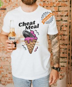 Cream cheat meal gym shirt