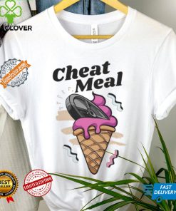 Cream cheat meal gym shirt