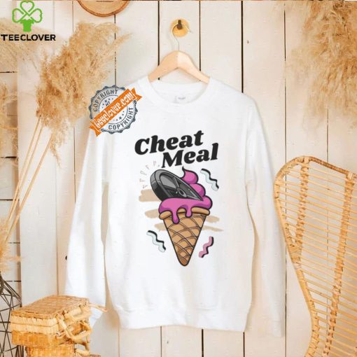 Cream cheat meal gym shirt