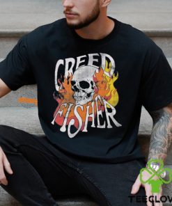 Creed Fisher Skull Flames Shirt