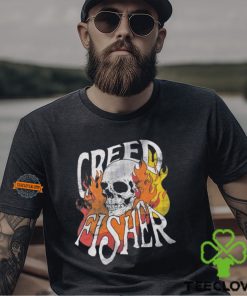 Creed Fisher Skull Flames Shirt