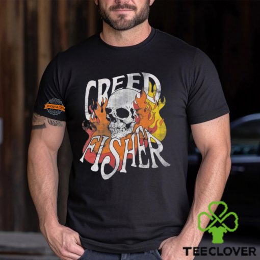 Creed Fisher Skull Flames Shirt