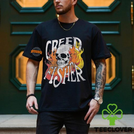 Creed Fisher Skull Flames Shirt