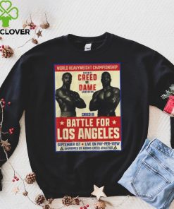 Creed III Battle For Los Angeles World HeavyWeight Championship T Shirt