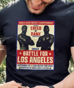 Creed III Battle For Los Angeles World HeavyWeight Championship T Shirt 2 Creed III Battle For Los Angeles World HeavyWeight Championship T Shirt