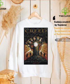 Creed PNC Bank Arts Center Holmdel NJ August 7 2024 Poster shirt