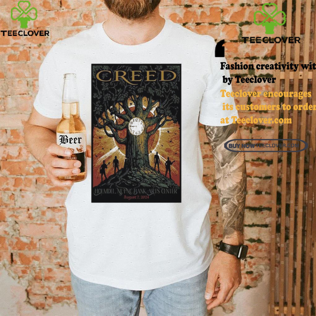 Creed PNC Bank Arts Center Holmdel NJ August 7 2024 Poster shirt Creed PNC Bank Arts Center Holmdel NJ August 7 2024 Poster shirt
