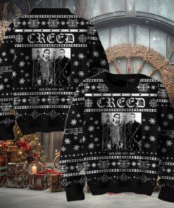 Creed With Arms Wide Open Chirstmas Gifts 2024 Xmas For Family And Friends Ugly Sweater