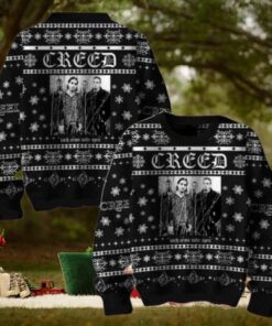 Creed With Arms Wide Open Chirstmas Gifts 2024 Xmas For Family And Friends Ugly Sweater