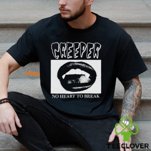 Creepercult Creeper Fangs No Heart To Break T Shirt