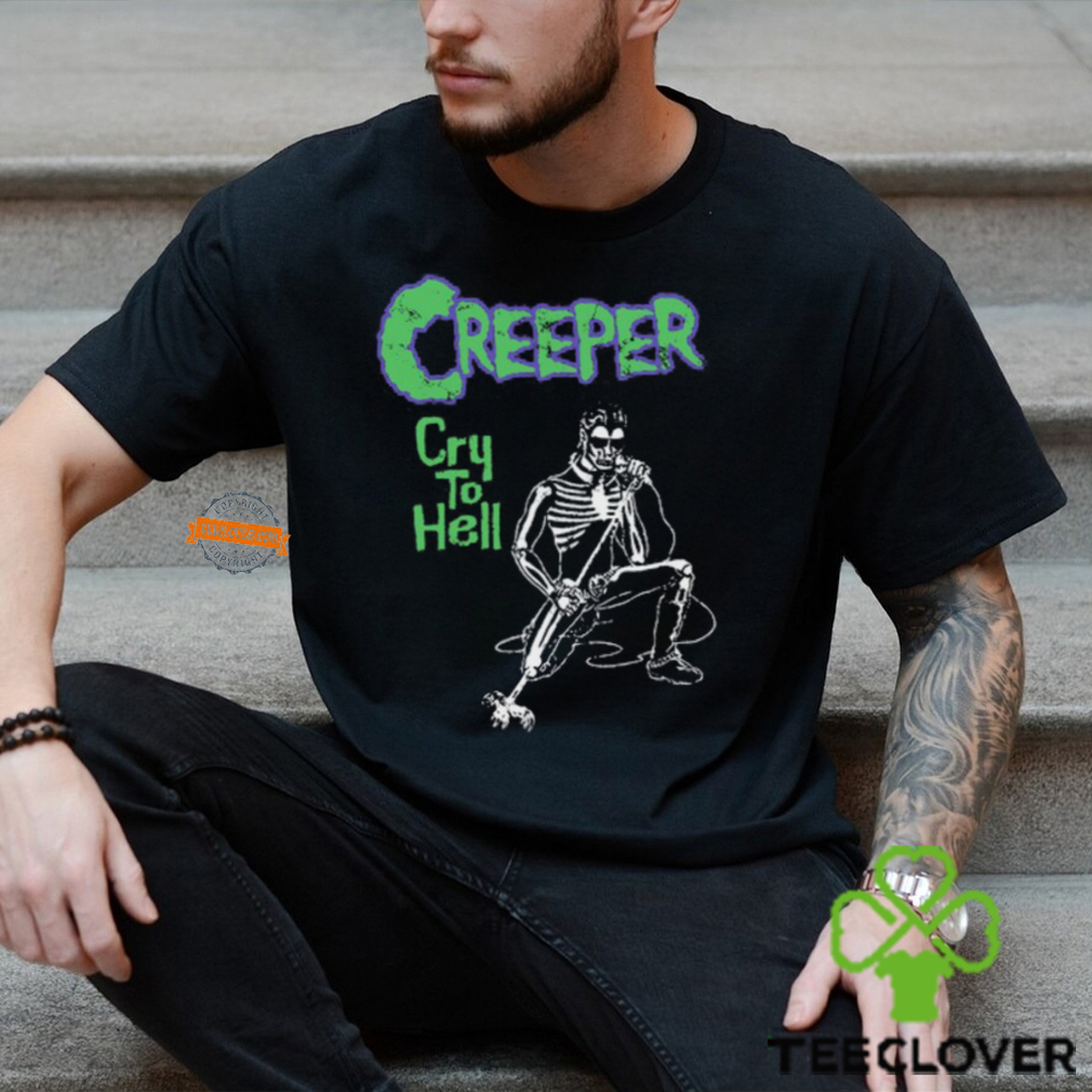 Creepercult Cry To Hell Under The Devil's Spell Shirt Creepercult Cry To Hell Under The Devil's Spell Shirt