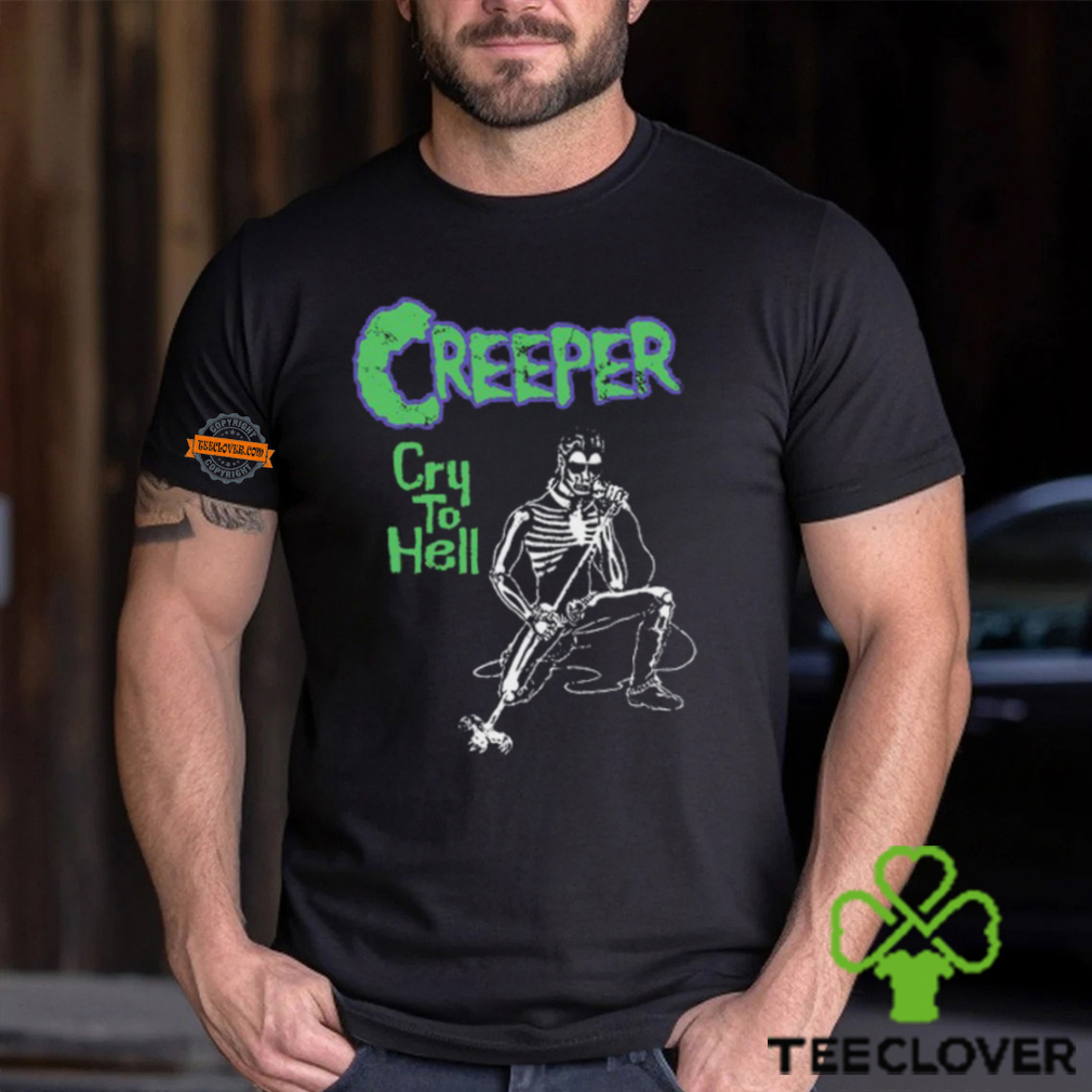 Creepercult Cry To Hell Under The Devil's Spell Shirt Creepercult Cry To Hell Under The Devil's Spell Shirt