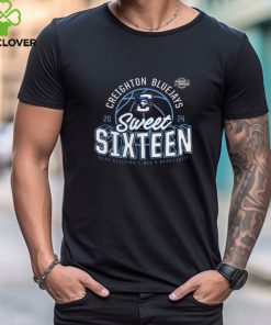 Creighton Bluejays 2024 NCAA Men's Basketball Tournament March Madness Sweet Sixteen Defensive Stance T Shirt