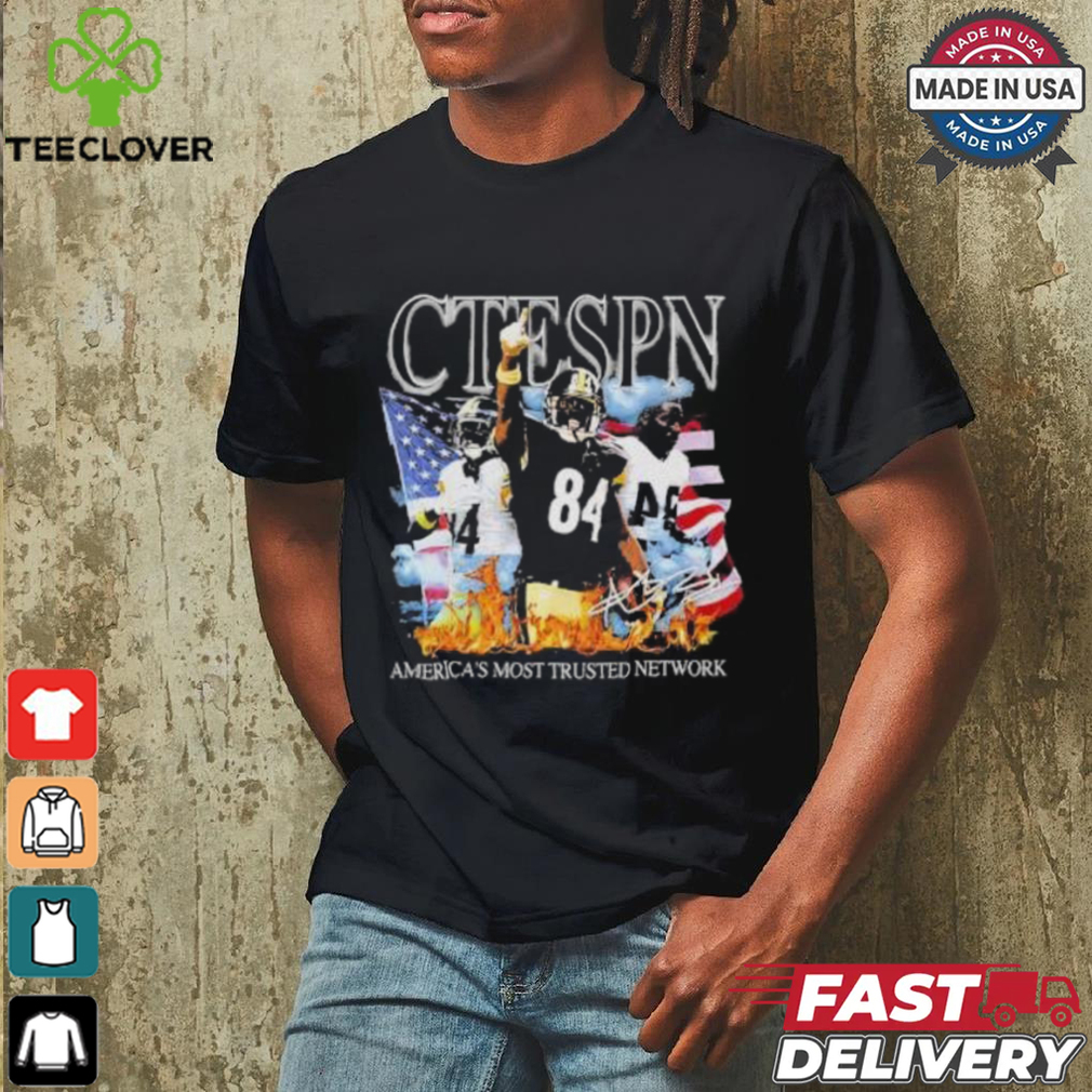 Crespn America’s Most Trusted Network Antonio Brown Shirt Crespn America’s Most Trusted Network Antonio Brown Shirt
