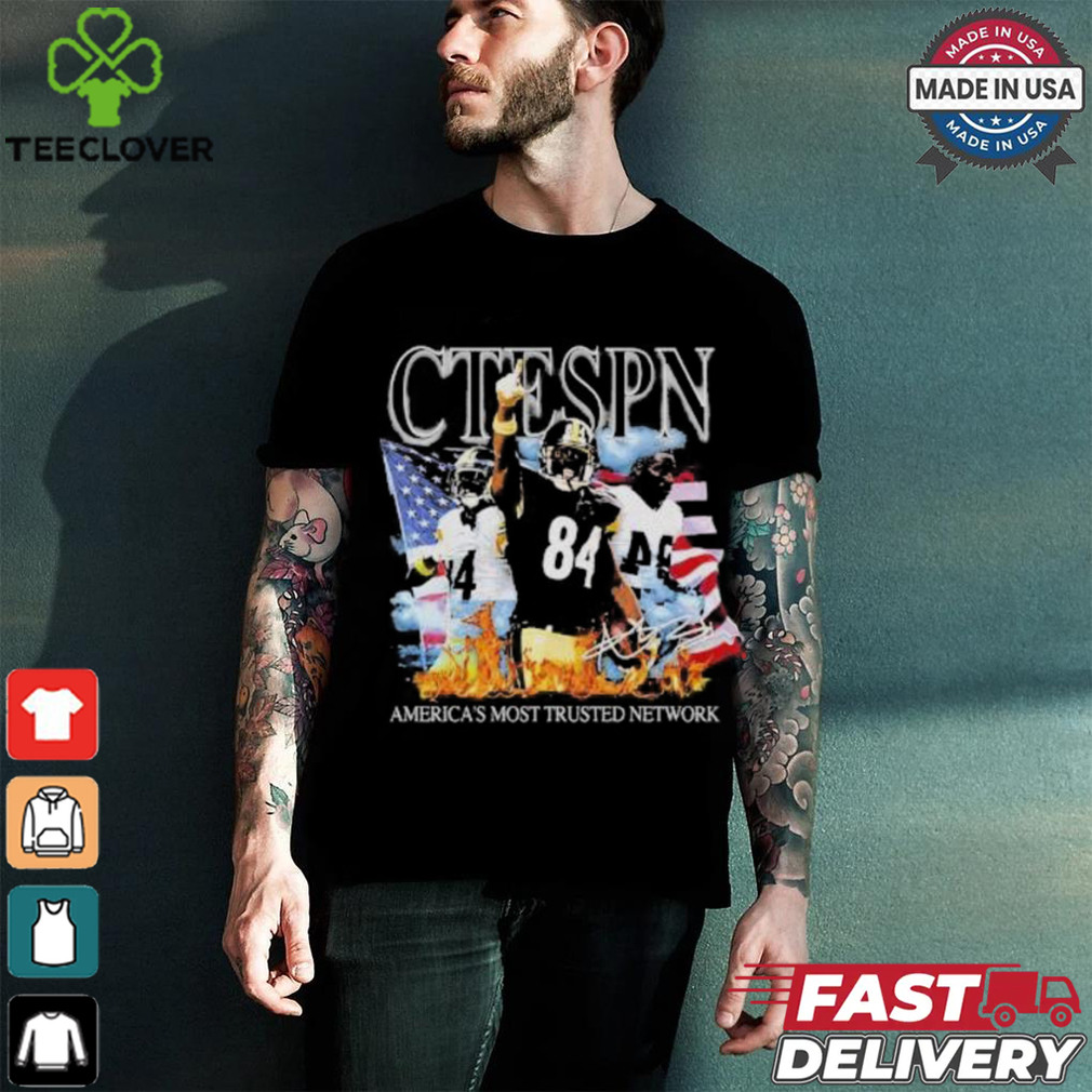 Crespn America’s Most Trusted Network Antonio Brown Shirt Crespn America’s Most Trusted Network Antonio Brown Shirt