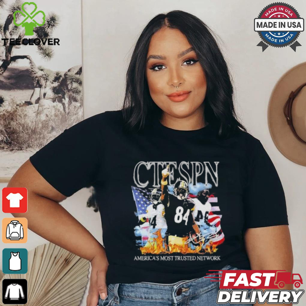 Crespn America’s Most Trusted Network Antonio Brown Shirt Crespn America’s Most Trusted Network Antonio Brown Shirt