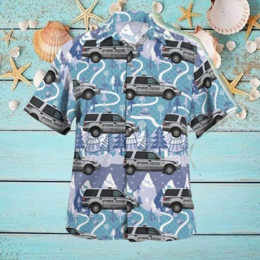Crest Hill Illinois Crest Hill Police Department Hawaiian Shirt