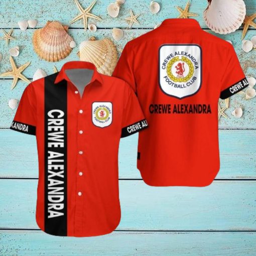 Crewe Alexandra 2024 Hawaiian Shirt And Short