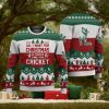 Custom Name And Number EPL Aston Villa Grinch Ugly Christmas Sweater All Over Print Trending Sweater For Fan