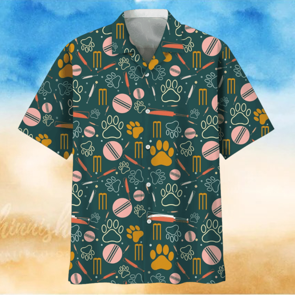 Cricket And Dog Trendy Hawaiian Shirt Cricket And Dog Trendy Hawaiian Shirt