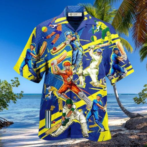 Cricket Lets Play Cricket Together Hawaiian Shirt