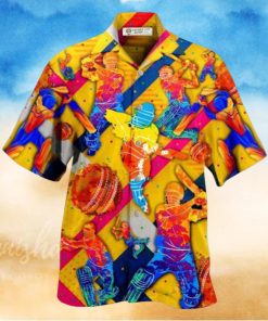 Cricket Life Is Better With Cricket In Blue Hawaiian Shirt