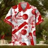 Cricket Red Hawaiian Shirt