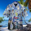 Cricket Sport Cricket Lover Tropical Leaf Art Hawaiian Shirt