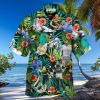 Nba Los Angeles Clippers Blue White Palm Tree Trendy Hawaiian Shirt Aloha Shirt